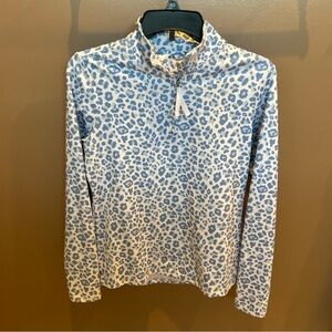 Renwick Blue Leopard Print Women's Top/Pullover
Golf/tennis